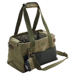 Hunter Madison 2-in-1 Tragetasche und Decke für kleine Hunde und Katzen aus Baumwolle Khaki – Bild 1 von 13