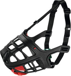 Hunter Maulkorb Albury für Hunde Schwarz Größe 1 für Riesenrassen mit max. 45 cm Halsumfang - 1 Stk. – Bild 1 von 12