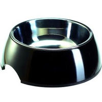 Produktbild von Hunter Melamin Futternapf Mini Schwarz 160 ml für Hunde und Katzen - 160 ml