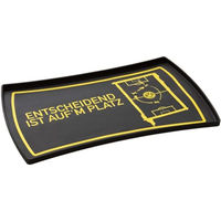 Produktbild von Hunter Napfunterlage BVB Schwarz/Gelb 48 x 30 cm für Hunde und Katzen