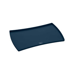 Hunter Napfunterlage Eiby aus Silikon Blau 48x30 cm – Bild 1 von 3
