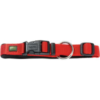 Produktbild von Hunter Neopren Vario Plus Hundehalsband rot schwarz Größe XL