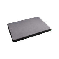 Produktbild von Hunter Orthopädische Hundematte Tirano Schwarz M 80 x 60 cm aus Polyester zur Gelenkschonung