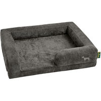 Produktbild von HUNTER Orthopädisches Hundebett MELUN mit Memory Foam in Anthrazit Größe L