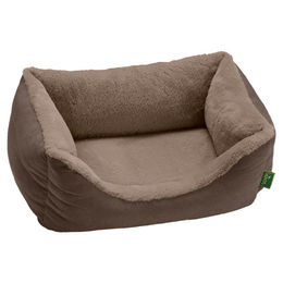Produktbild von Hunter Orthopädisches Hundebett Rockford braun aus Plüsch Größe XL
