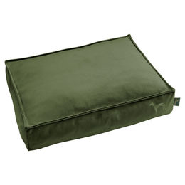 Hunter Orthopädisches Hundekissen Merida mit Memory Foam in Olivgrün Größe L – Bild 1 von 10
