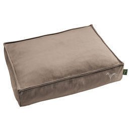 Hunter Orthopädisches Hundekissen Merida mit Memory Foam in Taupe Größe L – Bild 1 von 7