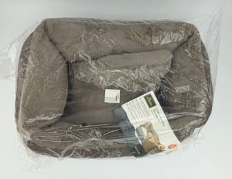Hunter Orthopädisches Hundesofa Rockford Braun Größe S – Bild 1 von 5