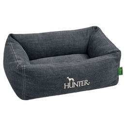 Hunter Orthopädisches Ergonomisches Hundesofa Rotterdam Denim Blau Größe M – Bild 1 von 1
