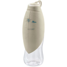 Produktbild von Hunter Outdoor Trinkflasche mit Silikonnapf List Beige 550 ml - 550 ml
