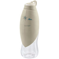 Produktbild von Hunter Outdoor Trinkflasche mit Silikonnapf List Beige 550 ml - 550 ml