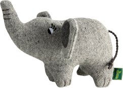 HUNTER Plüschspielzeug Eiby Elefant für Hunde Grau 22 cm – Bild 1 von 8