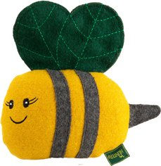 Hunter Plüschspielzeug Florenz Hummel für kleine Hunde Gelb Braun – Bild 1 von 3
