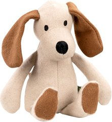 Hunter Plüschspielzeug Marle Hund aus Filz Braun Beige 35 cm – Bild 1 von 9