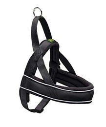 Hunter Racing Norwegergeschirr für Hunde aus Nylon Schwarz Größe M – Bild 1 von 2