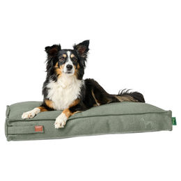 Hunter Recycling Hundekissen Belluno aus Baumwolle Größe L Grün – Bild 1 von 4