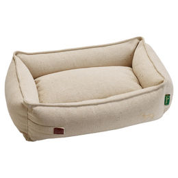 Hunter Recycling Hundesofa Belluno Hundebett Beige Größe M – Bild 1 von 11