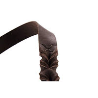 Produktbild von Hunter Sansibar Solid Verstellbare Führleine für Hunde aus Leder Braun L-XL - 2 m
