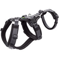 Produktbild von Hunter Sicherheitsgeschirr Maldon mit Griff Schwarz Grau XS 34-49 cm