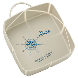 Produktbild von Hunter Silikon Falt-Reisenapf Beige - 590 ml