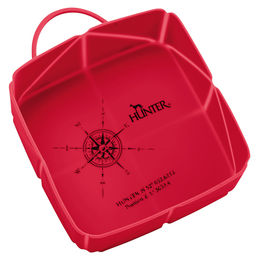 Hunter Silikon Falt-Reisenapf List Rot für Hunde 590ml - 590 ml – Bild 1 von 7