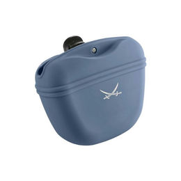 Produktbild von Hunter Silikon Snackbeutel Sansibar Morsum Blau/Beige Größe S