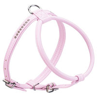 Produktbild von Hunter Smart Geschirr Modern Art Round & Soft Petit Luxus Rosa Kunstleder 45 cm