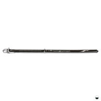 Produktbild von Hunter Smart Halsband Modern Art Black & White Deluxe aus Kunstleder in Weiß/Schwarz 50 cm