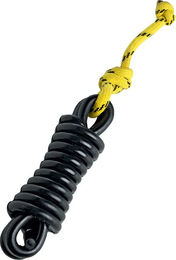 Hunter Smart Hundespielzeug Knoten mit Kordel und Gummi Gelb 18 cm – Bild 1 von 5