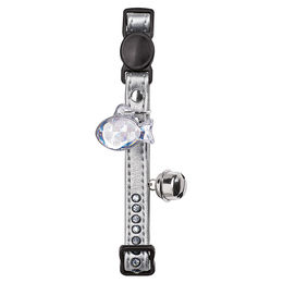 Produktbild von Hunter Smart Katzenhalsband Modern Art Luxus silber