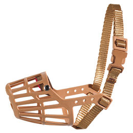 Produktbild von Hunter Smart Kunststoff Maulkorb Braun Größe 6 Schnauzenlänge 6,5 - 10,0 cm - 1 Stk.
