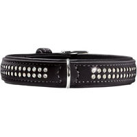Produktbild von Hunter Softie Deluxe Hundehalsband aus Kunstleder schwarz XS - 1 Stk.