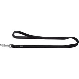 Produktbild von Hunter Softie Führleine für Hunde aus Kunstleder schwarz 100 cm - 100 cm
