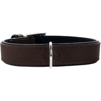 Produktbild von Hunter Softie Hundehalsband aus Kunstleder braun Größe 40 XS-S