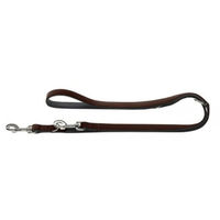 Produktbild von Hunter Softie verstellbare Hundeführleine aus Kunstleder braun/schwarz 20/200 cm - 2 cm