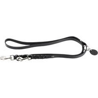 Produktbild von Hunter Solid Education Leder Schleppleine Schwarz 200 cm