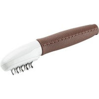 Produktbild von Hunter SPA Entfilzungsmesser für langhaarige Hunde aus Edelstahl in Braun/Grau 17 cm - 1 Stk.