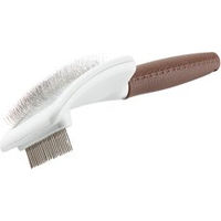 Produktbild von HUNTER Spa Kombibürste zum Zupfen und Kämmen für Hunde und Katzen, Größe S, 18 x 9,5 cm - 1 Stk.