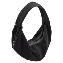 Hunter Tragebeutel Los Angeles für Welpen aus Baumwolle schwarz 60 x 30 cm – Bild 1 von 1