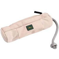 Produktbild von Hunter Trainer Snack Dummy mit Seil für Hunde, Beige, 20 cm