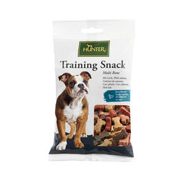 Hunter Training Hundesnack Multi Bone mit Geflügel und Lachs ohne Zuckerzusatz 200 g - 200 g – Bild 1 von 3