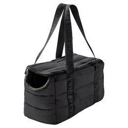 Hunter Transportbox Seoul Schwarz Plüsch für Welpen und kleine Hunde – Bild 1 von 1