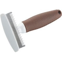 Produktbild von Hunter Trimmstriegel Spa mit Spezialklinge für Hunde und Pferde, groß, braun/grau - 1 Stk.