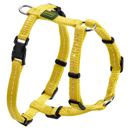 Hunter Tripoli Hundegeschirr für Welpen und kleine Hunde, Nylon, Gelb, reflektierend und wasserabweisend, Größe XS - 1 Stk. – Bild 1 von 5
