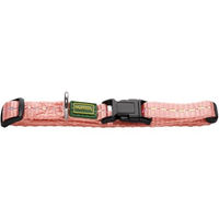 Produktbild von Hunter Tripoli Vario Basic Hundehalsband für Welpen und kleine Hunde aus Nylon in Rosa reflektierend Größe M - 1 Stk.