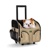 Produktbild von Hunter Trolley Portland Stoff beige schwarz
