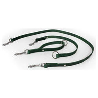 Produktbild von Hunter Universal Hundeleine aus Leder in Hunter Green 235 cm x 22 mm