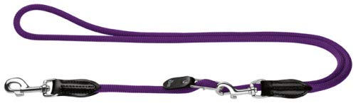 Hunter Vario Hundeleine Freestyle aus Nylon rot 10/200 cm wasserabweisend - 2 Stk. – Bild 1 von 2