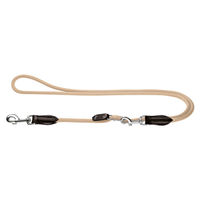 Produktbild von Hunter Vario-Leine Freestyle Hundeleine aus Nylon beige 10 mm 200 cm wasserabweisend - 200 cm