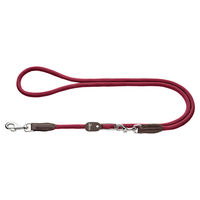 Produktbild von Hunter Vario-Leine Freestyle Hundeschleppleine aus Tau in Rot, 10 mm x 260 cm, wasserabweisend - 260 cm